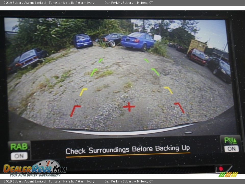2019 Subaru Ascent Limited Tungsten Metallic / Warm Ivory Photo #19