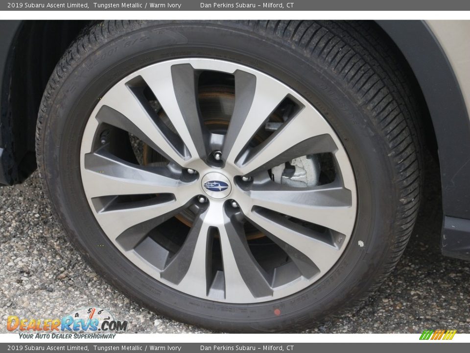2019 Subaru Ascent Limited Tungsten Metallic / Warm Ivory Photo #21