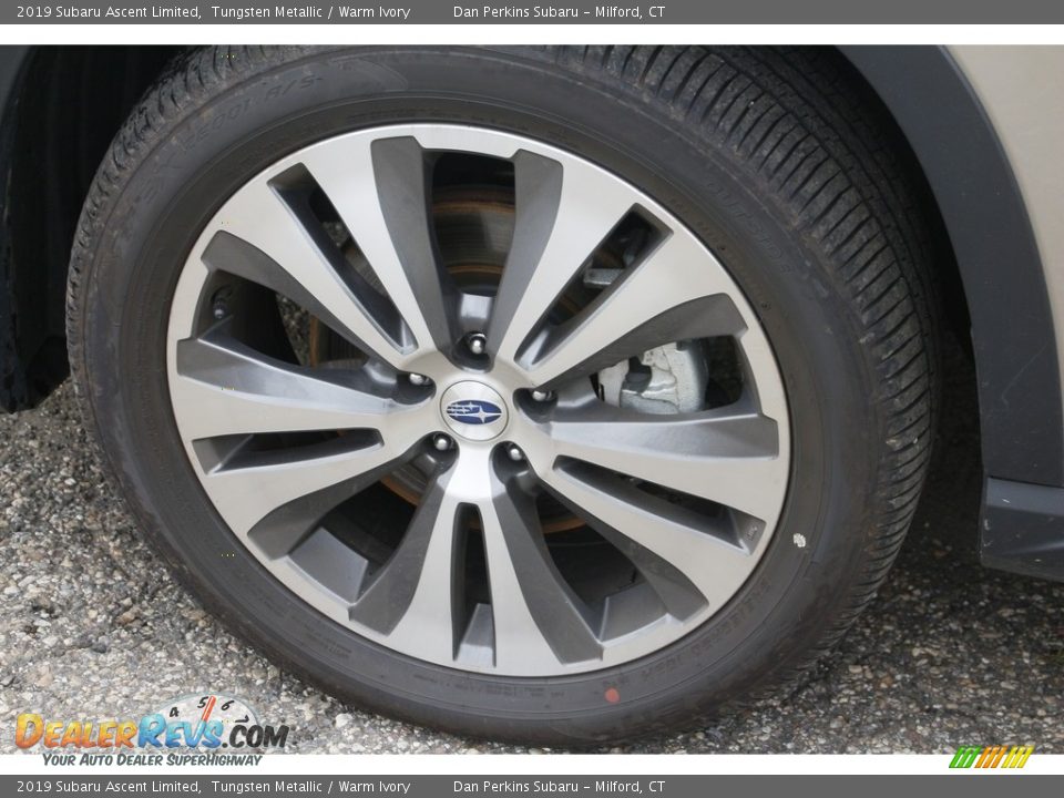 2019 Subaru Ascent Limited Tungsten Metallic / Warm Ivory Photo #22