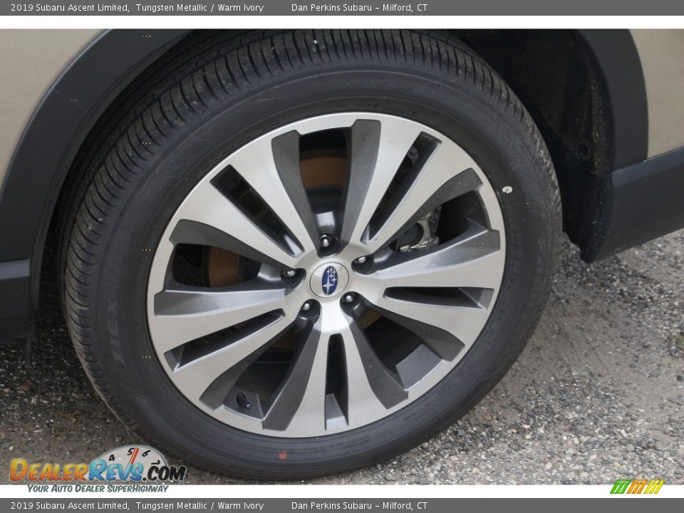 2019 Subaru Ascent Limited Tungsten Metallic / Warm Ivory Photo #23