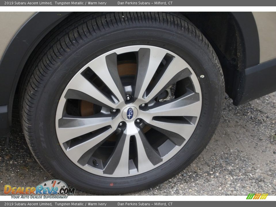 2019 Subaru Ascent Limited Tungsten Metallic / Warm Ivory Photo #24