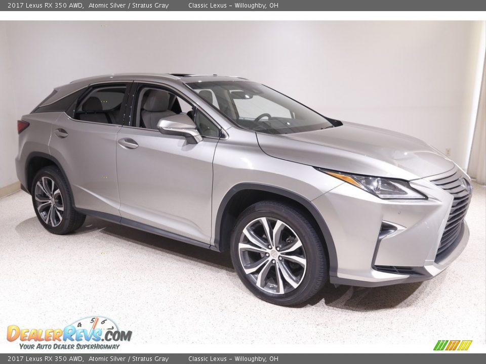 2017 Lexus RX 350 AWD Atomic Silver / Stratus Gray Photo #1