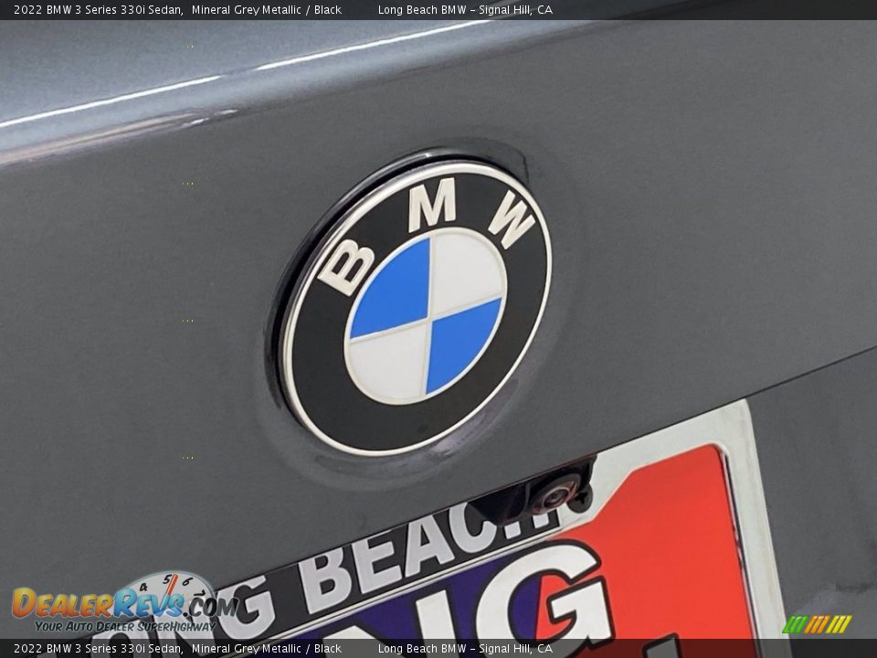 2022 BMW 3 Series 330i Sedan Mineral Grey Metallic / Black Photo #7