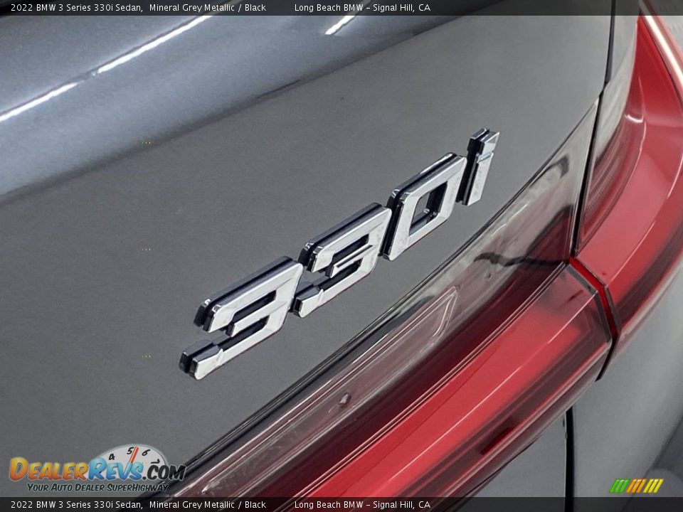 2022 BMW 3 Series 330i Sedan Mineral Grey Metallic / Black Photo #8