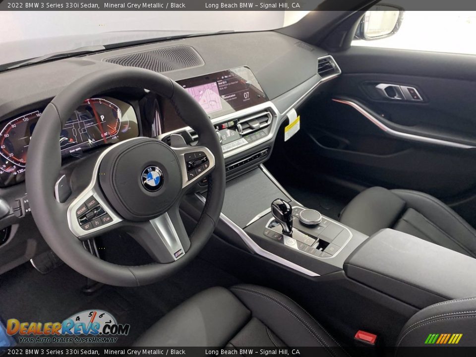 2022 BMW 3 Series 330i Sedan Mineral Grey Metallic / Black Photo #12