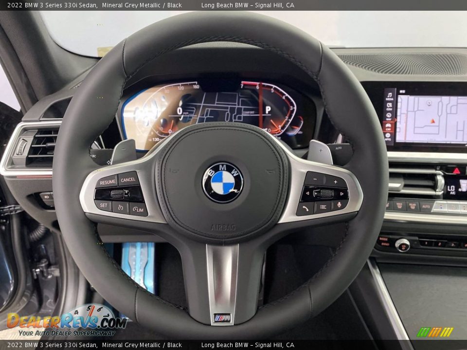 2022 BMW 3 Series 330i Sedan Mineral Grey Metallic / Black Photo #14