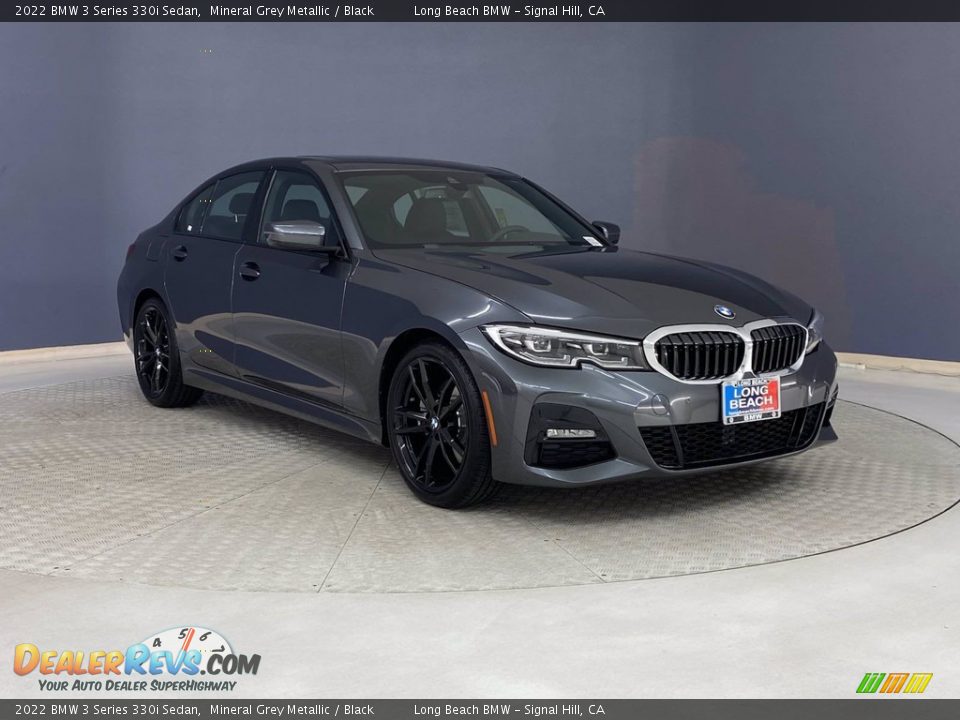 2022 BMW 3 Series 330i Sedan Mineral Grey Metallic / Black Photo #27