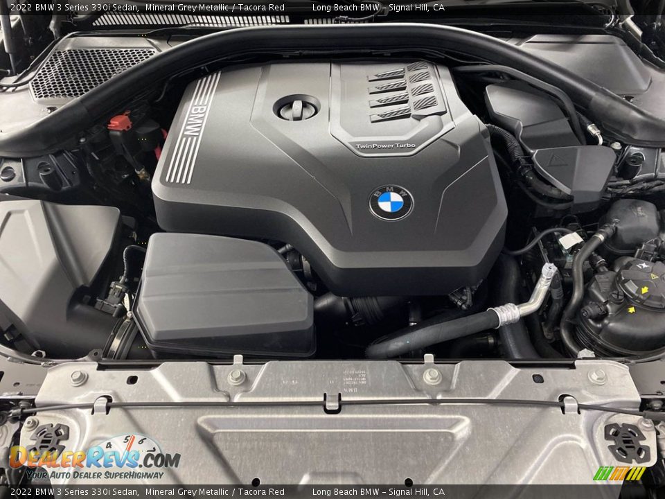 2022 BMW 3 Series 330i Sedan 2.0 Liter DI TwinPower Turbocharged DOHC 16-Valve VVT 4 Cylinder Engine Photo #9