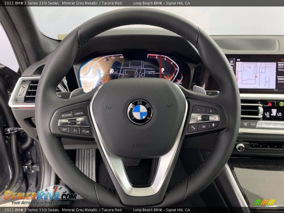 2022 BMW 3 Series 330i Sedan Steering Wheel Photo #14