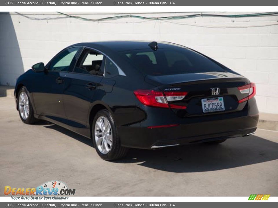 2019 Honda Accord LX Sedan Crystal Black Pearl / Black Photo #2