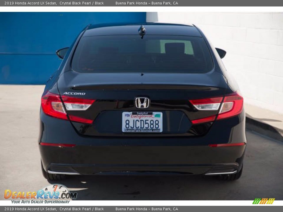 2019 Honda Accord LX Sedan Crystal Black Pearl / Black Photo #11