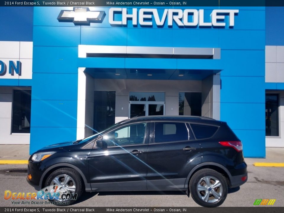 2014 Ford Escape S Tuxedo Black / Charcoal Black Photo #1