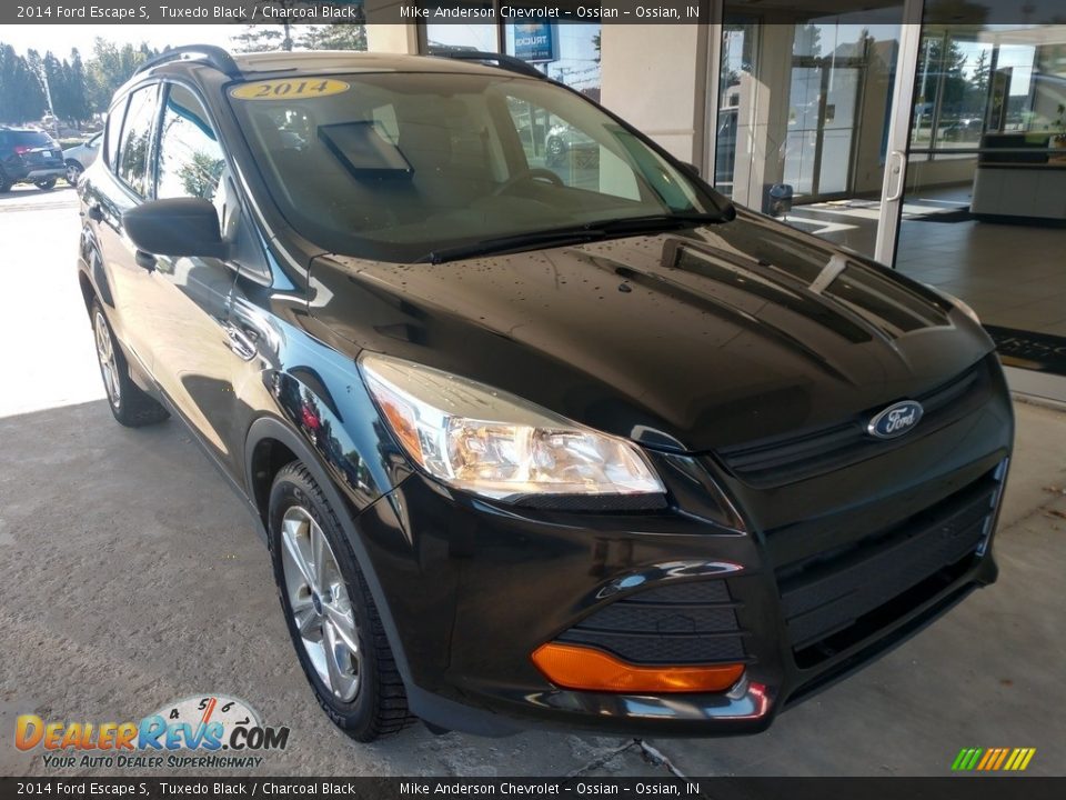 2014 Ford Escape S Tuxedo Black / Charcoal Black Photo #2