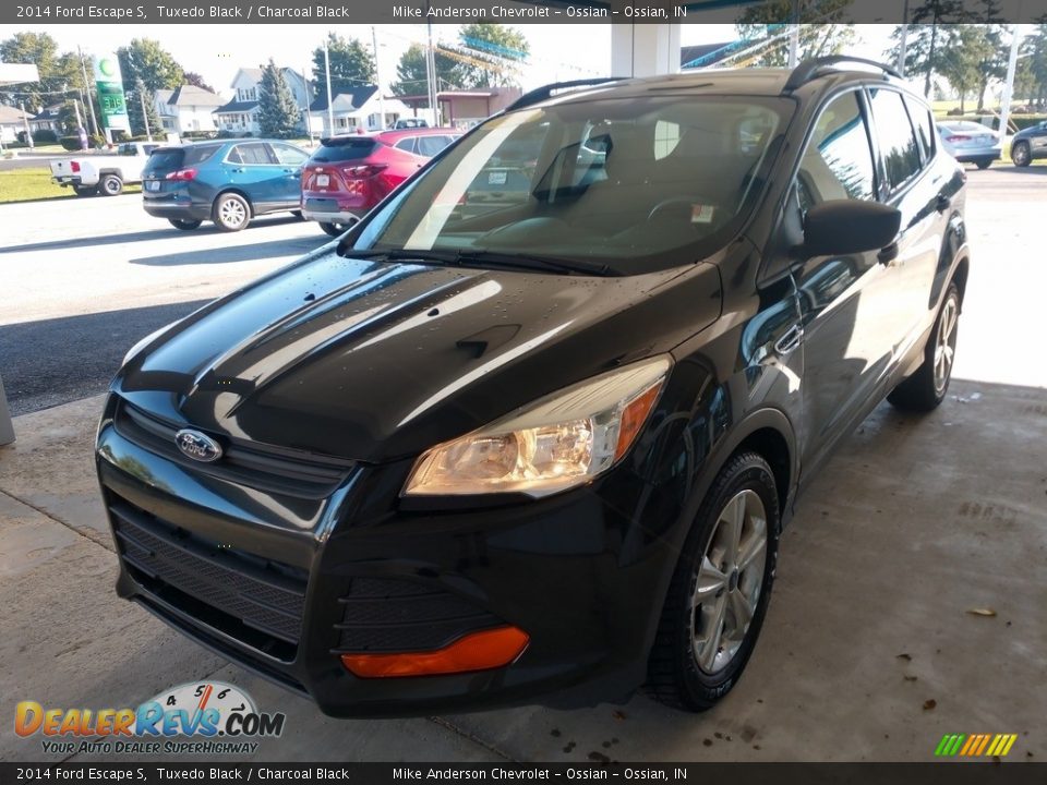 2014 Ford Escape S Tuxedo Black / Charcoal Black Photo #9