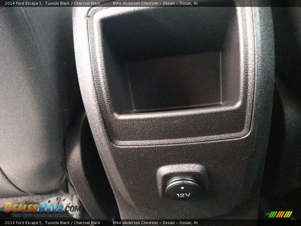 2014 Ford Escape S Tuxedo Black / Charcoal Black Photo #18