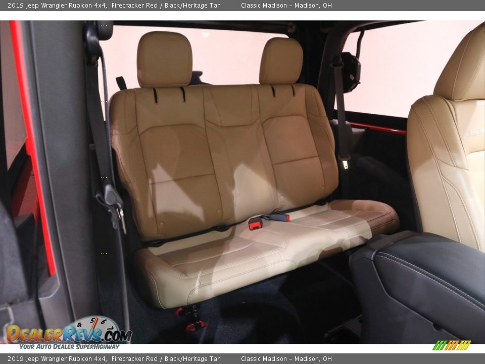 2019 Jeep Wrangler Rubicon 4x4 Firecracker Red / Black/Heritage Tan Photo #16