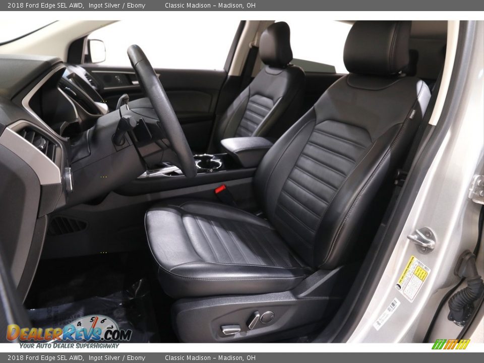 2018 Ford Edge SEL AWD Ingot Silver / Ebony Photo #5