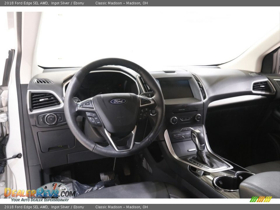 2018 Ford Edge SEL AWD Ingot Silver / Ebony Photo #6