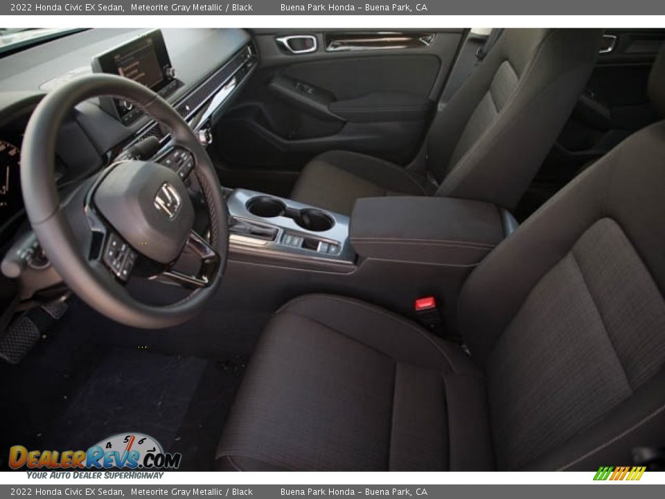 Front Seat of 2022 Honda Civic EX Sedan Photo #15