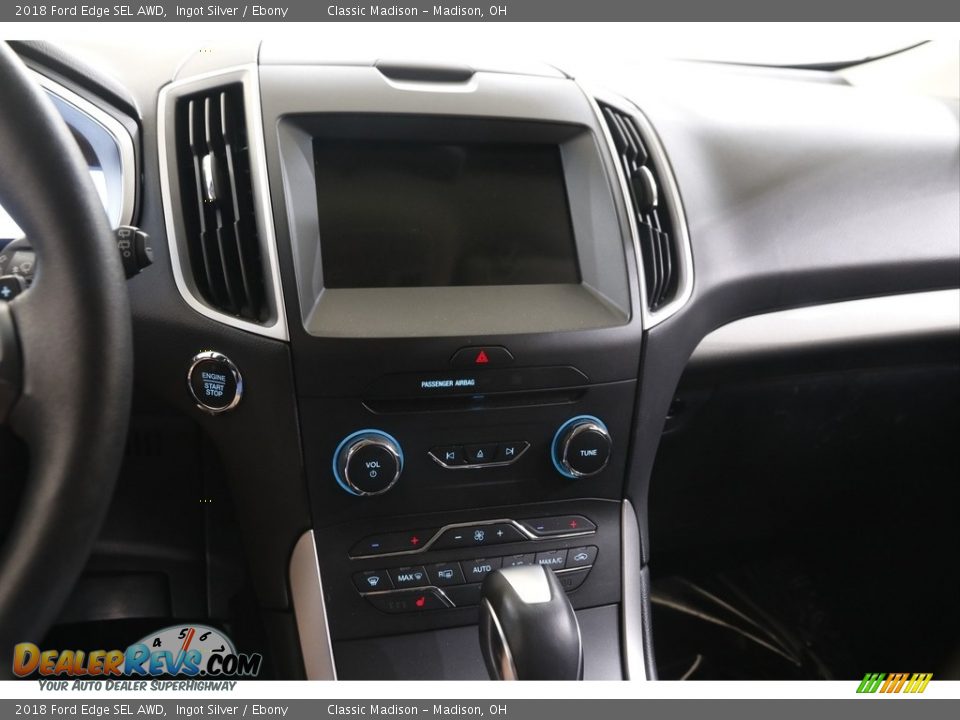 2018 Ford Edge SEL AWD Ingot Silver / Ebony Photo #9