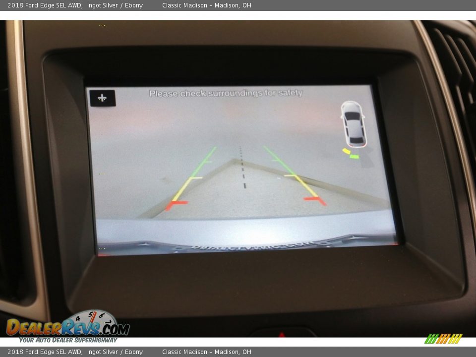 2018 Ford Edge SEL AWD Ingot Silver / Ebony Photo #12