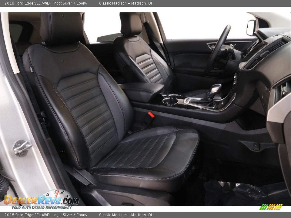 2018 Ford Edge SEL AWD Ingot Silver / Ebony Photo #15