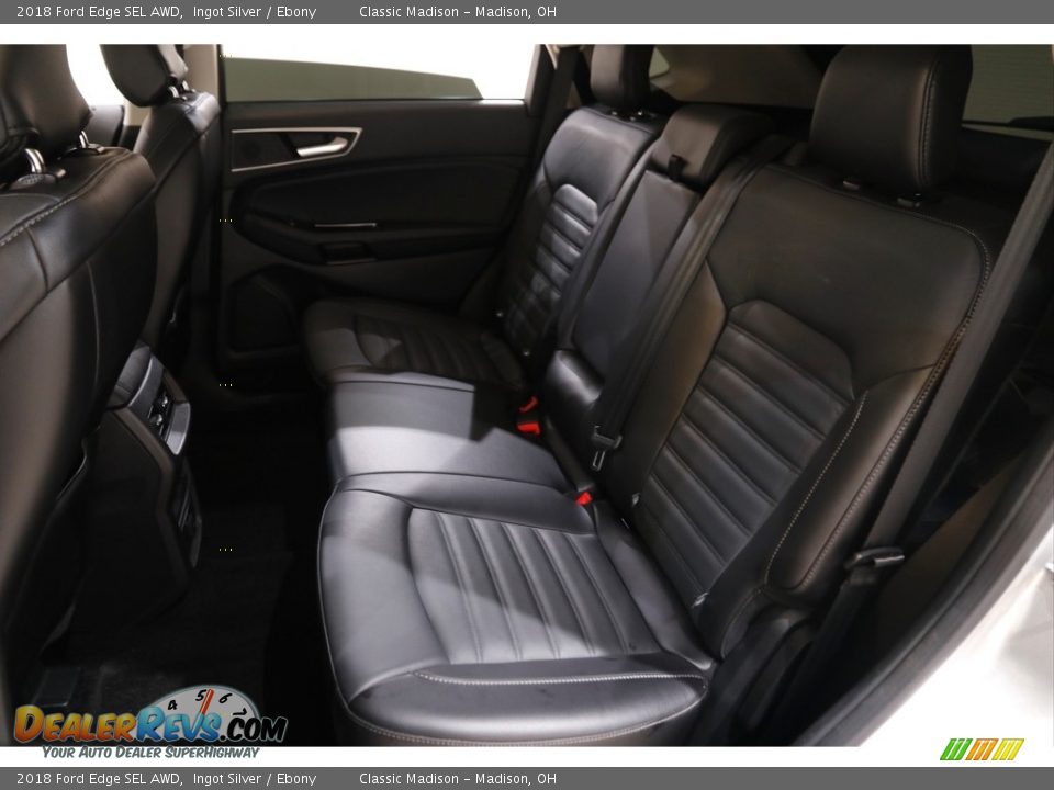 2018 Ford Edge SEL AWD Ingot Silver / Ebony Photo #17
