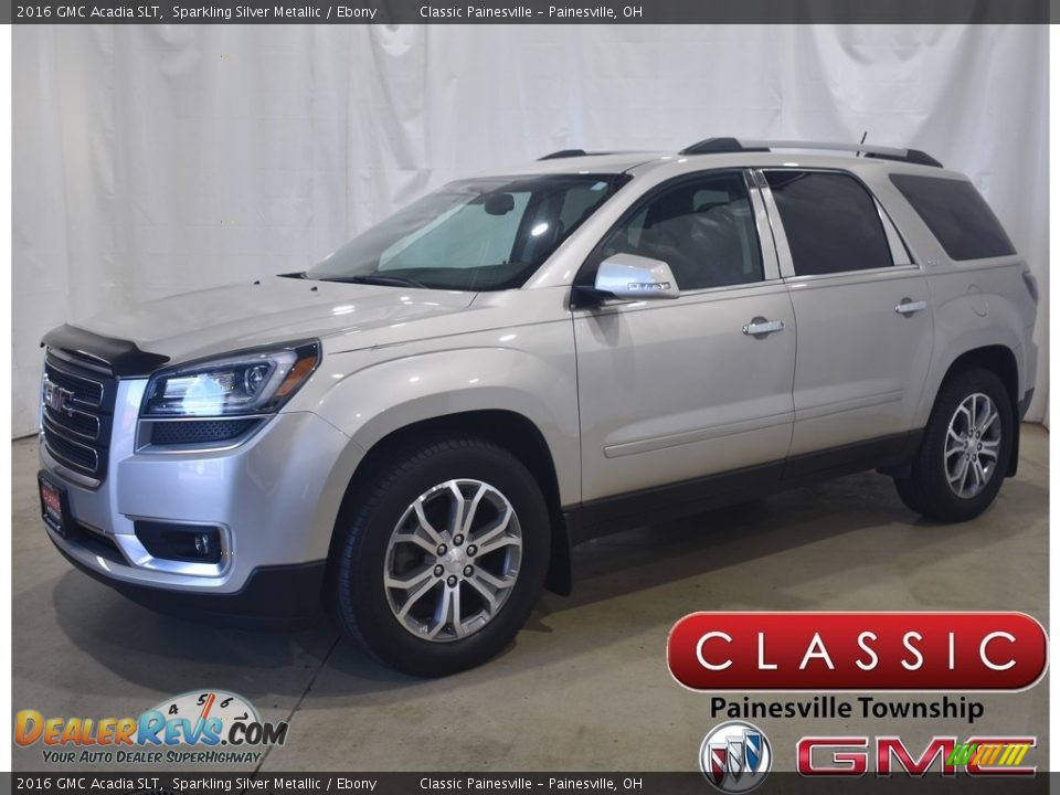 2016 GMC Acadia SLT Sparkling Silver Metallic / Ebony Photo #1