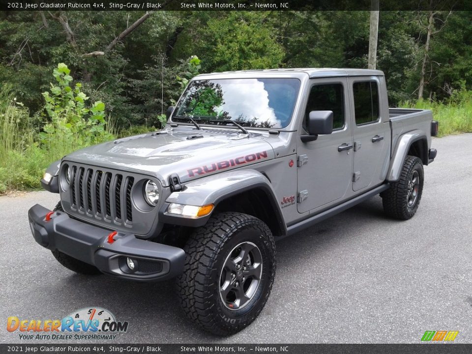 2021 Jeep Gladiator Rubicon 4x4 Sting-Gray / Black Photo #2