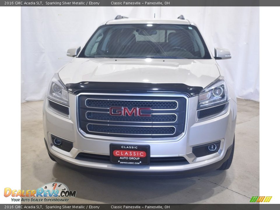 2016 GMC Acadia SLT Sparkling Silver Metallic / Ebony Photo #4