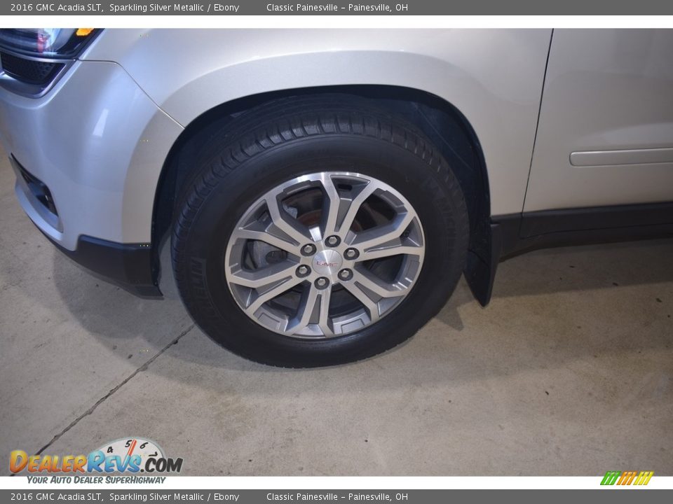 2016 GMC Acadia SLT Sparkling Silver Metallic / Ebony Photo #5