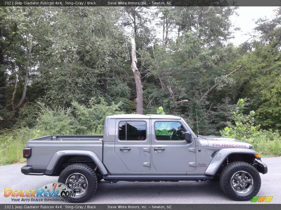 Sting-Gray 2021 Jeep Gladiator Rubicon 4x4 Photo #5