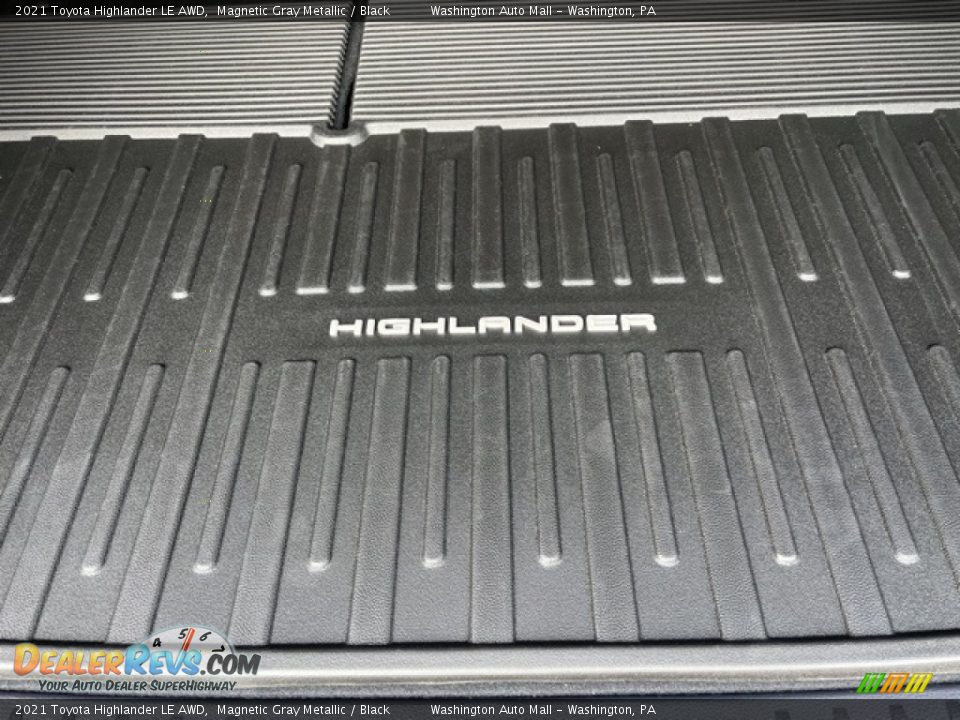 2021 Toyota Highlander LE AWD Magnetic Gray Metallic / Black Photo #11