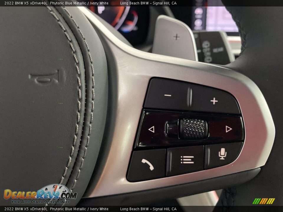 2022 BMW X5 xDrive40i Steering Wheel Photo #16