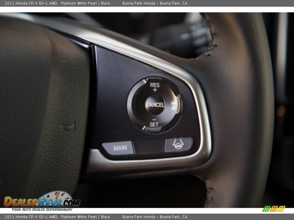 2021 Honda CR-V EX-L AWD Platinum White Pearl / Black Photo #19