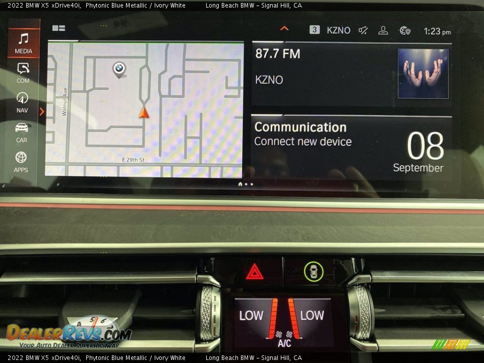 Navigation of 2022 BMW X5 xDrive40i Photo #18