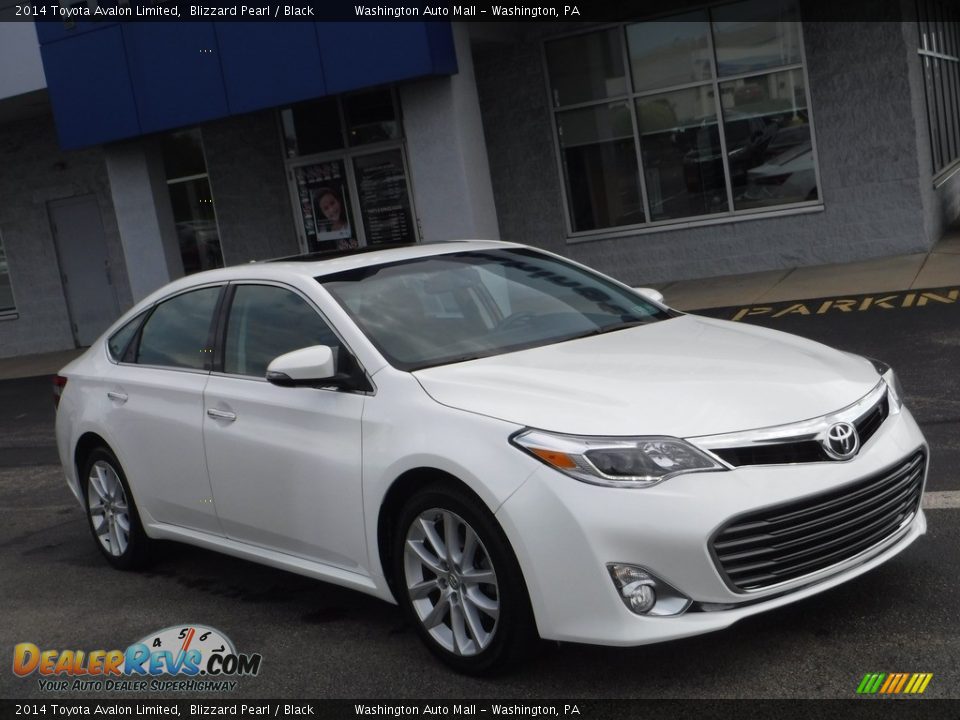 2014 Toyota Avalon Limited Blizzard Pearl / Black Photo #1