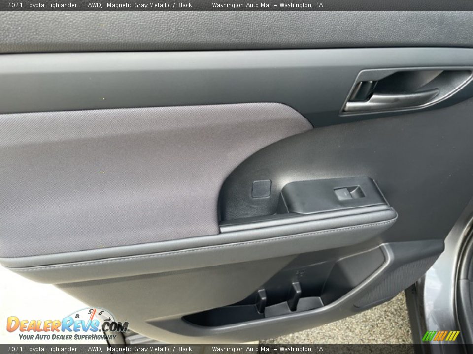 2021 Toyota Highlander LE AWD Magnetic Gray Metallic / Black Photo #30