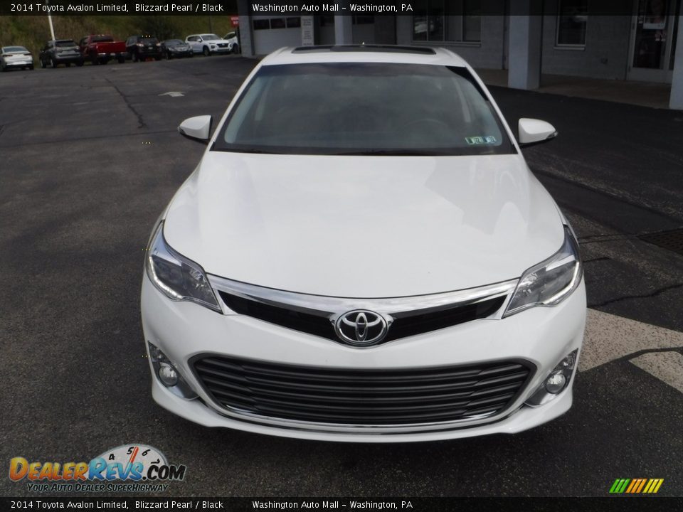 2014 Toyota Avalon Limited Blizzard Pearl / Black Photo #4