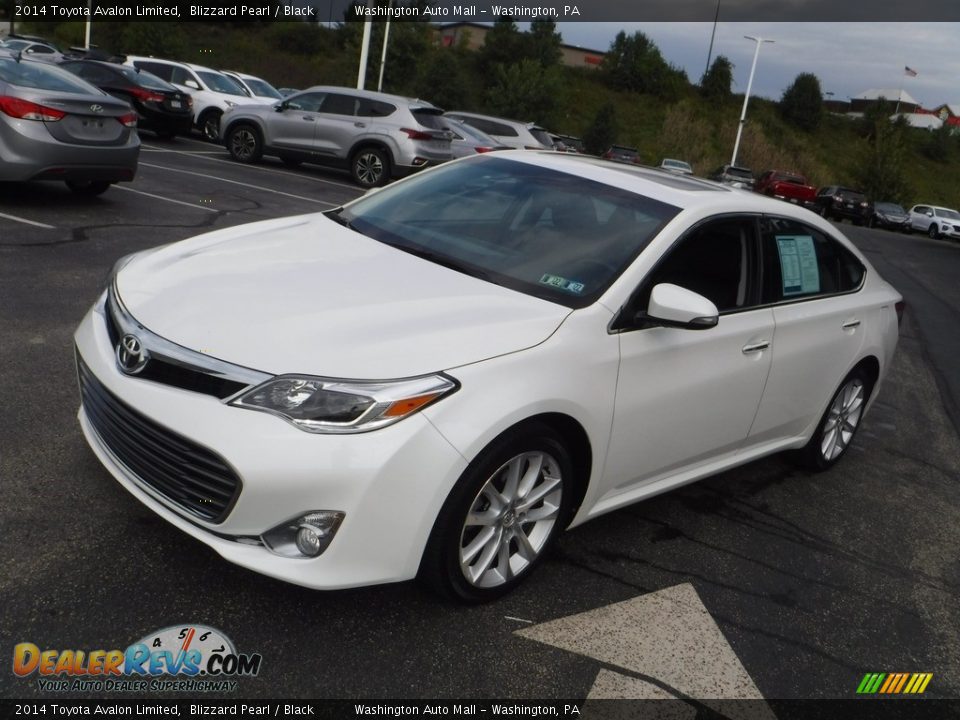 2014 Toyota Avalon Limited Blizzard Pearl / Black Photo #5