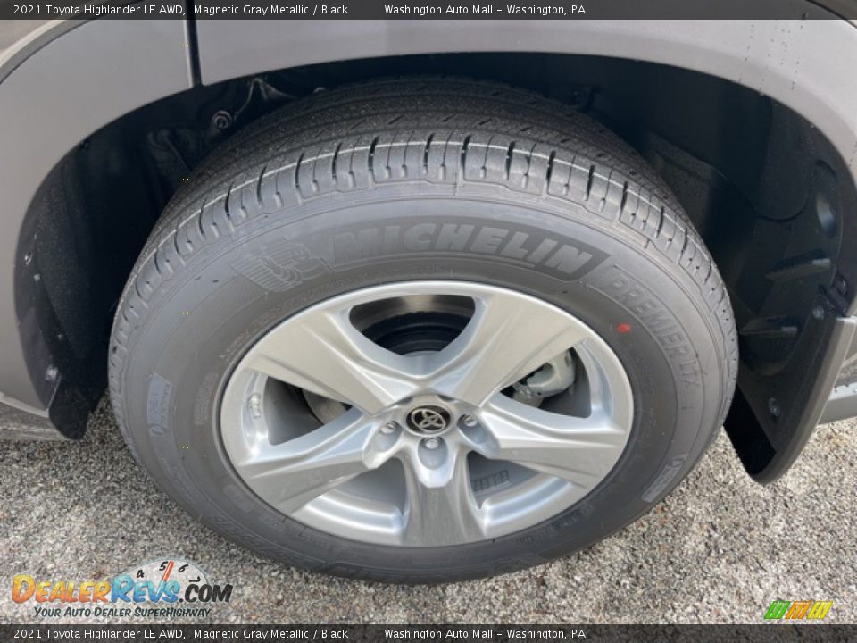 2021 Toyota Highlander LE AWD Magnetic Gray Metallic / Black Photo #33