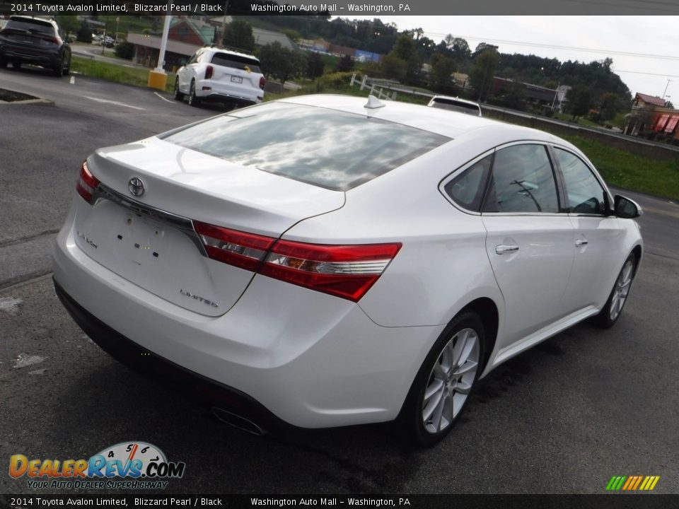 2014 Toyota Avalon Limited Blizzard Pearl / Black Photo #10