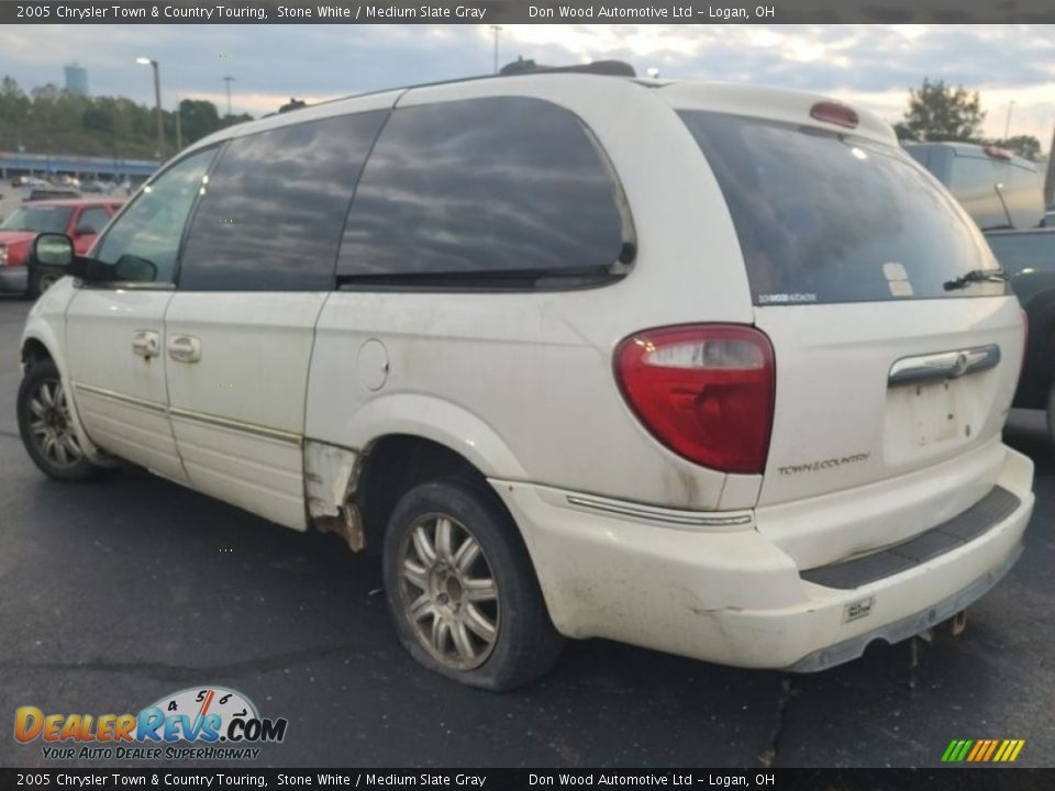 2005 Chrysler Town & Country Touring Stone White / Medium Slate Gray Photo #5