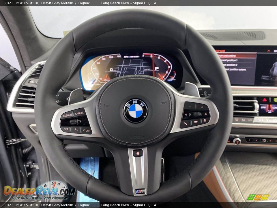 2022 BMW X5 M50i Steering Wheel Photo #15
