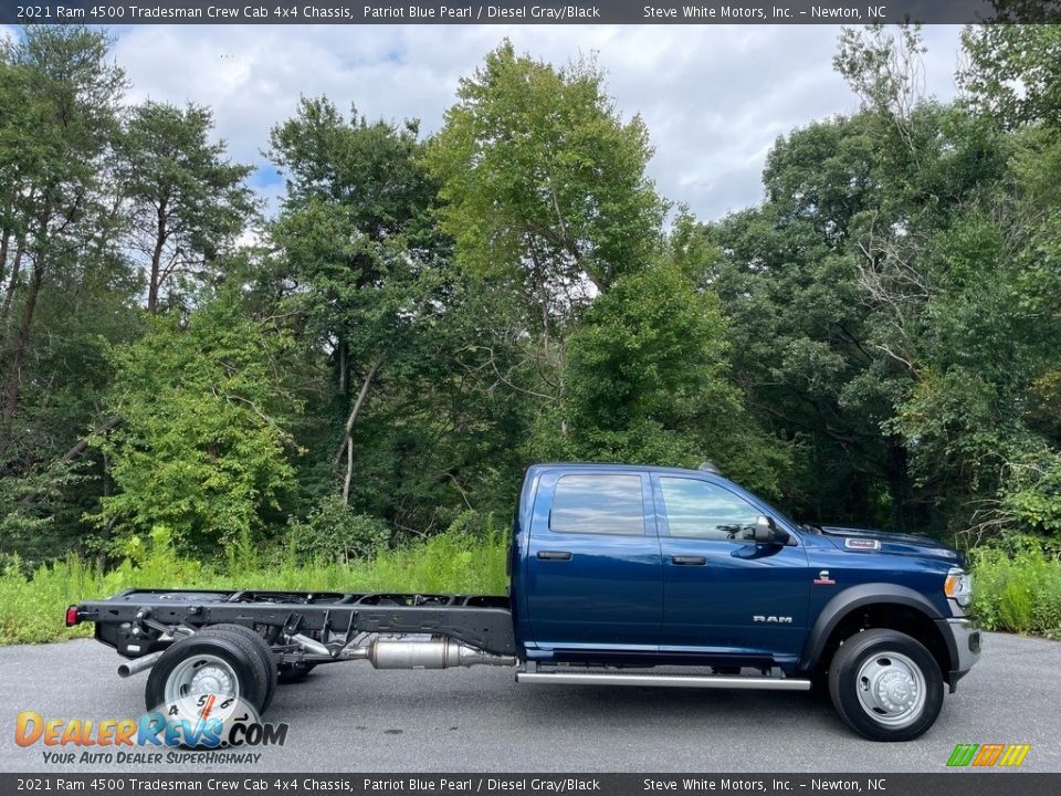 Patriot Blue Pearl 2021 Ram 4500 Tradesman Crew Cab 4x4 Chassis Photo #5