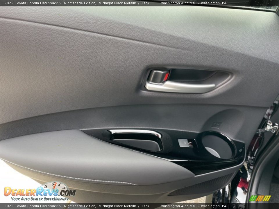 Door Panel of 2022 Toyota Corolla Hatchback SE Nightshade Edition Photo #24