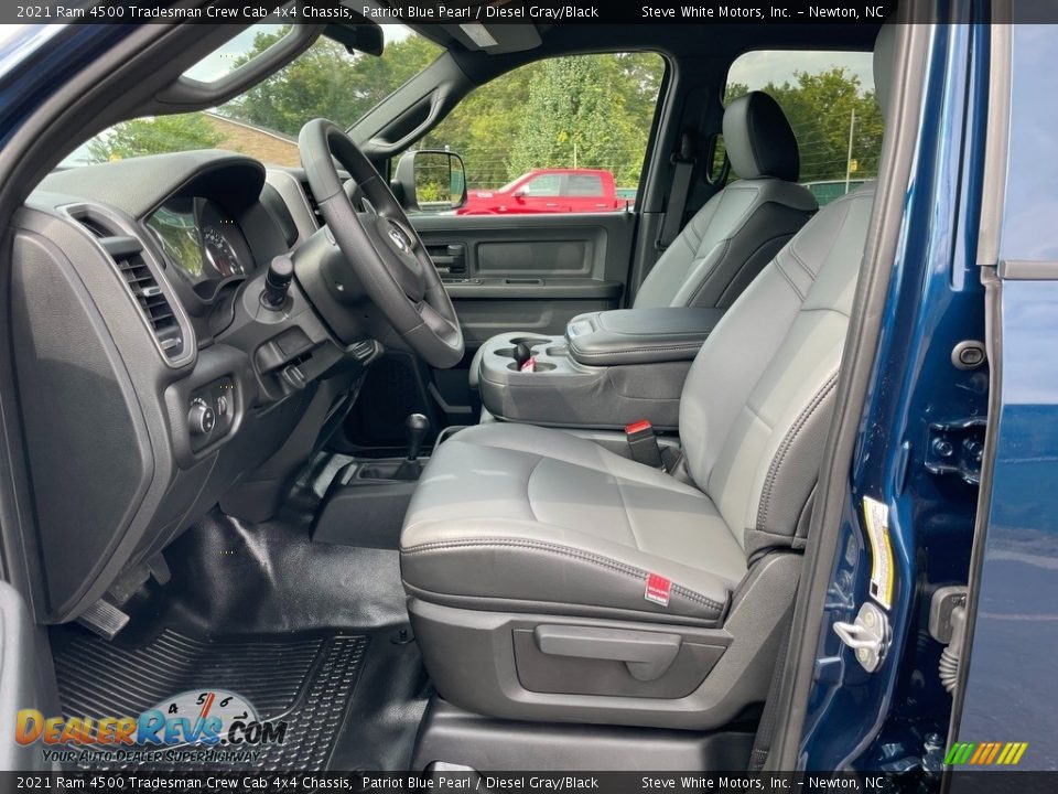 Diesel Gray/Black Interior - 2021 Ram 4500 Tradesman Crew Cab 4x4 Chassis Photo #10