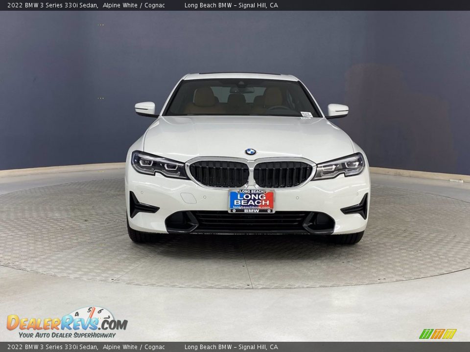 2022 BMW 3 Series 330i Sedan Alpine White / Cognac Photo #2
