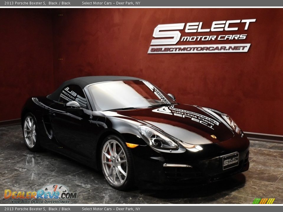 2013 Porsche Boxster S Black / Black Photo #3