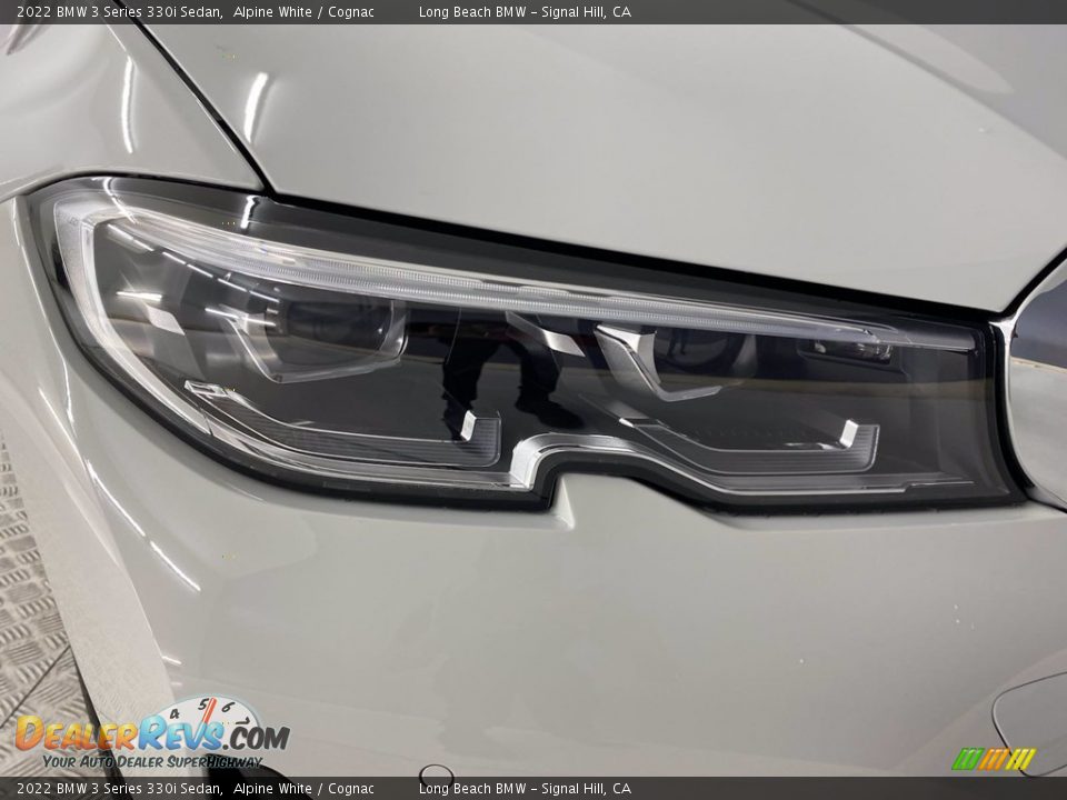 2022 BMW 3 Series 330i Sedan Alpine White / Cognac Photo #4